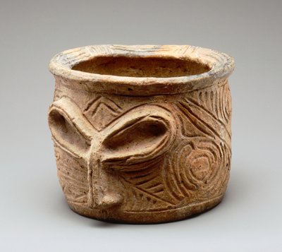 Eyed bowl by Taino Culture